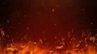 红色粒子火焰背景GIF动态图